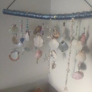 Large Sea Shell Mobile Wind Chime